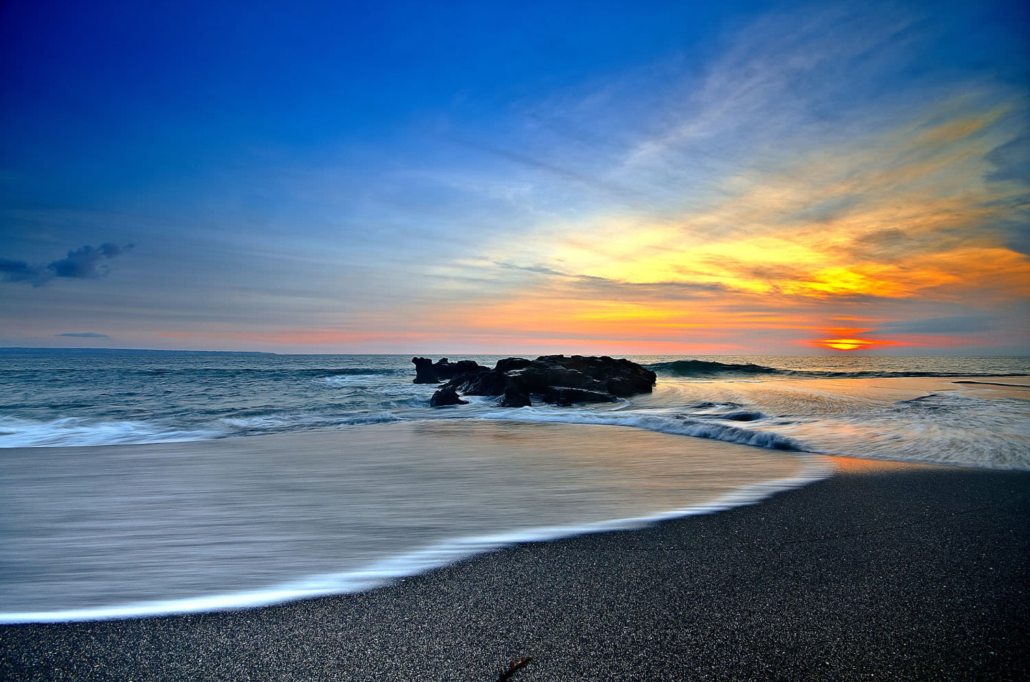 Samyang Black Sand Beach